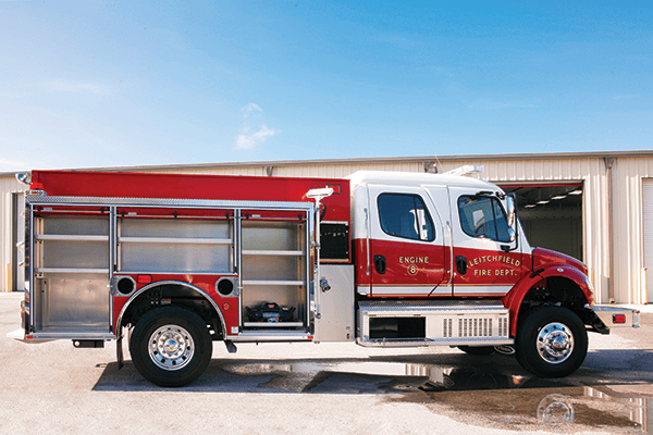 Pierce-Pumper-Responder-Passenger-Side-View
